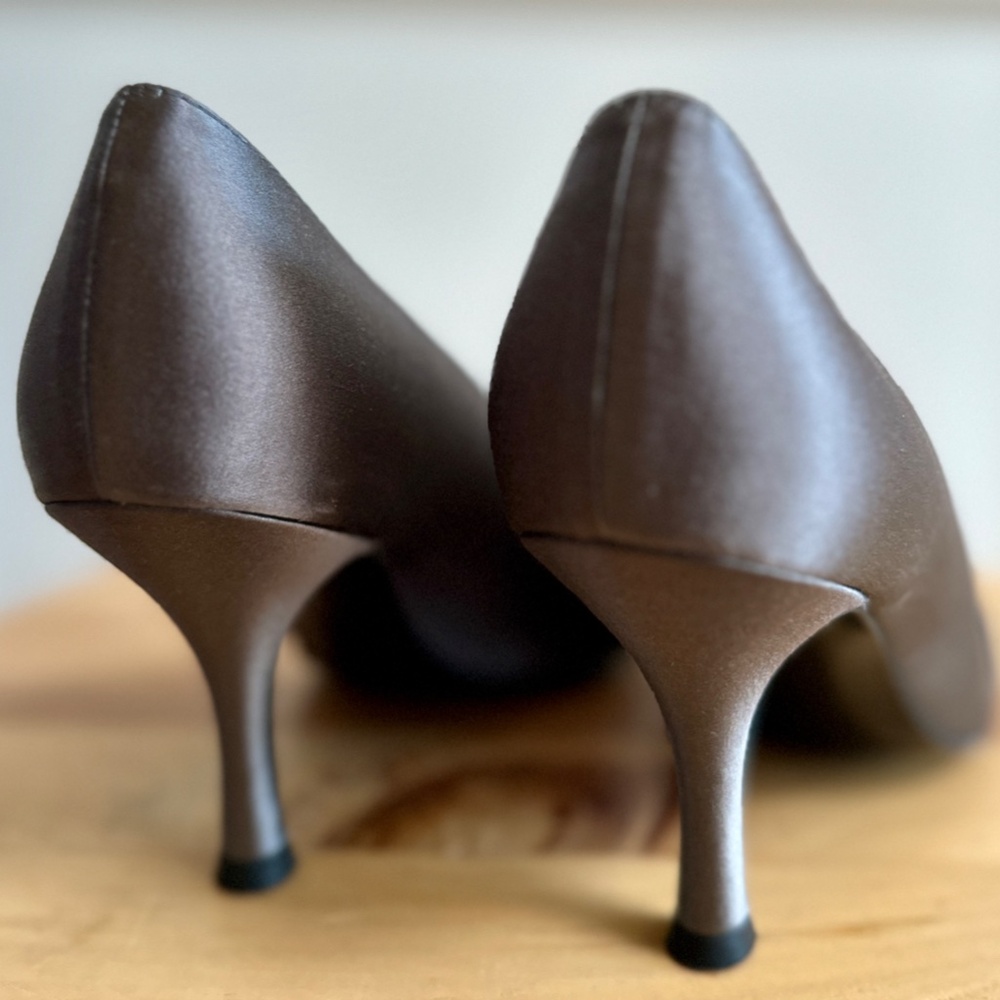 NIB Stuart Weitzman Gigiritz Open Toe Pump Size 6… - image 4